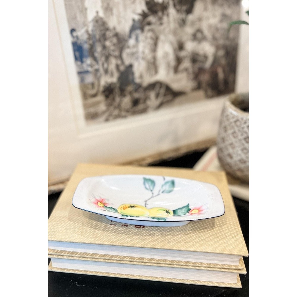 Gold Castle‎ Floral Trinket Tray